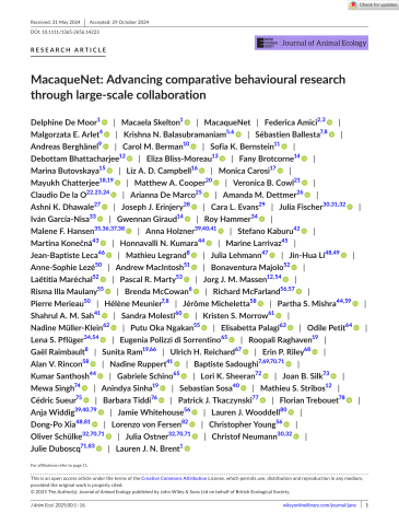 MacaqueNet